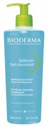 sebium Gel moussant 500ml- غسول سيبيوم للبشرة الدهنية حجم 200 مل