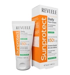 REVUELE SUNPROTECT DAILY FACE CREAM – OIL CONTROL, SPF 50 ريفولي