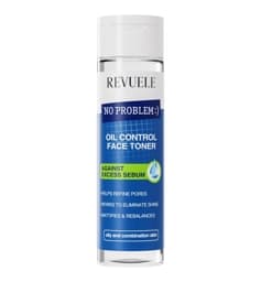 REVUELE NO PROBLEM OIL CONTROL FACE TONER AGAINST EXCESS SEBUM ريفولي