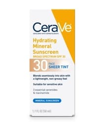 Hydrating Mineral Sunscreen SPF 30 Face Sheer Tint