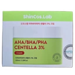 Shincos.lab AHA/BHA/PHA CENTELLA CREAM مرطب الاحماض والسانتلا