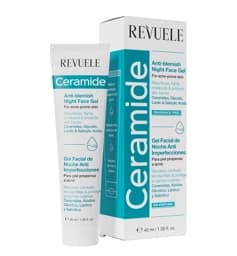 REVUELE CERAMIDE ANTI-BLEMISH NIGHT FACE GEL - ريفولي جل مرمم للبشرة المعرضة للحبوب